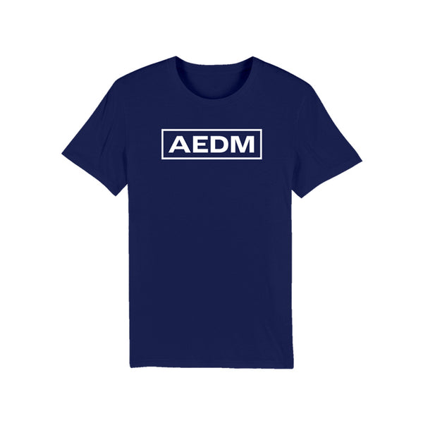 AEDM Logo Blauw Tshirt